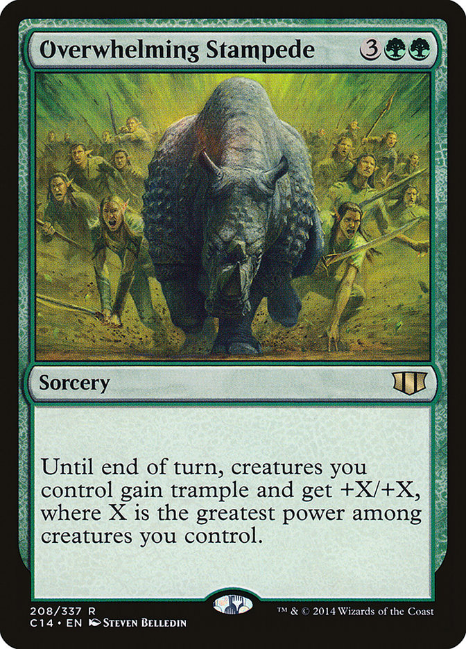 Overwhelming Stampede [Commander 2014]