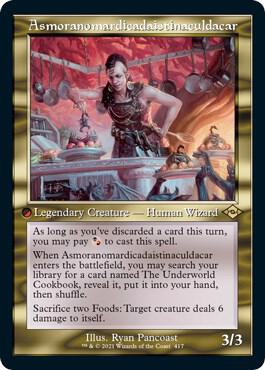 Asmoranomardicadaistinaculdacar (Retro Foil Etched) [Modern Horizons 2]