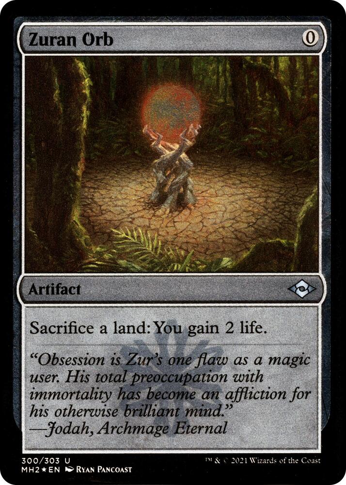 Zuran Orb (Foil Etched) [Modern Horizons 2]
