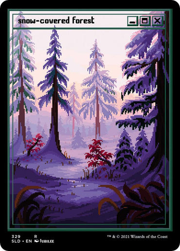 Snow-Covered Forest (329) [Secret Lair Drop Series]
