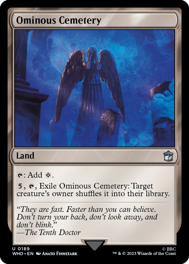 Ominous Cemetery [Doctor Who]