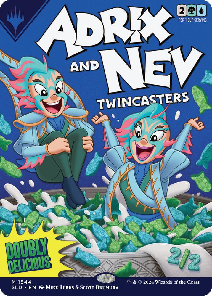 Adrix and Nev, Twincasters (Rainbow Foil) [Secret Lair Drop Series]