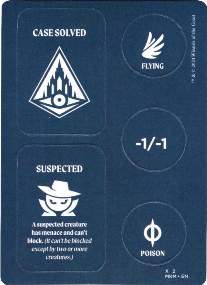 Punch Card Token [Murders at Karlov Manor Tokens]