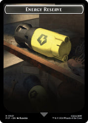 Energy Reserve // Wasteland Survival Guide Double-Sided Token [Fallout Tokens]
