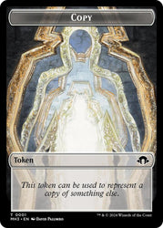 Eldrazi Angel (Ripple Foil) // Copy Double-Sided Token [Modern Horizons 3 Commander Tokens]