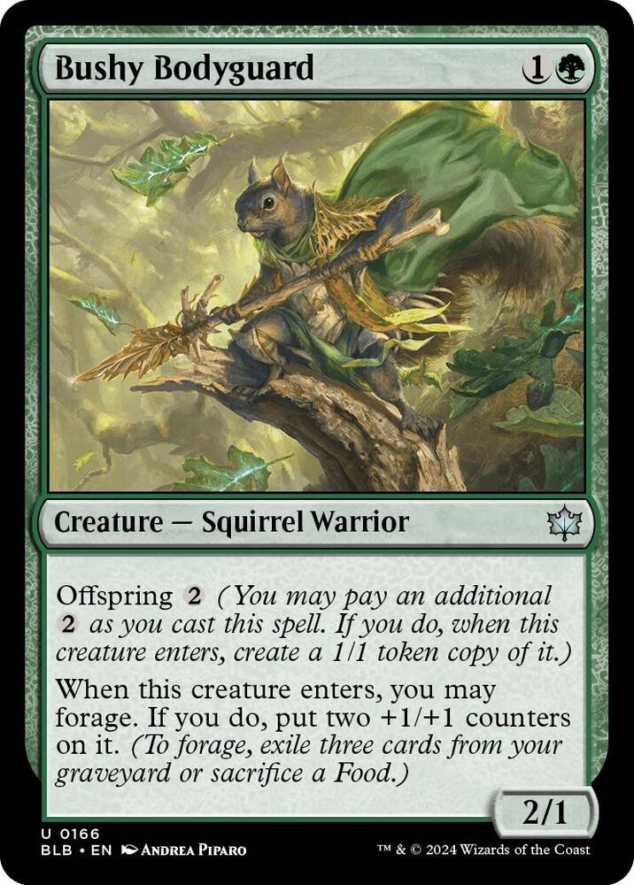 Bushy Bodyguard [Bloomburrow]