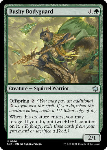 Bushy Bodyguard [Bloomburrow]