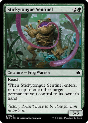 Stickytongue Sentinel [Bloomburrow]