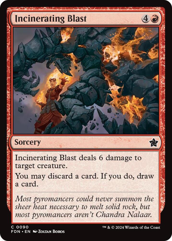 Incinerating Blast [Foundations]