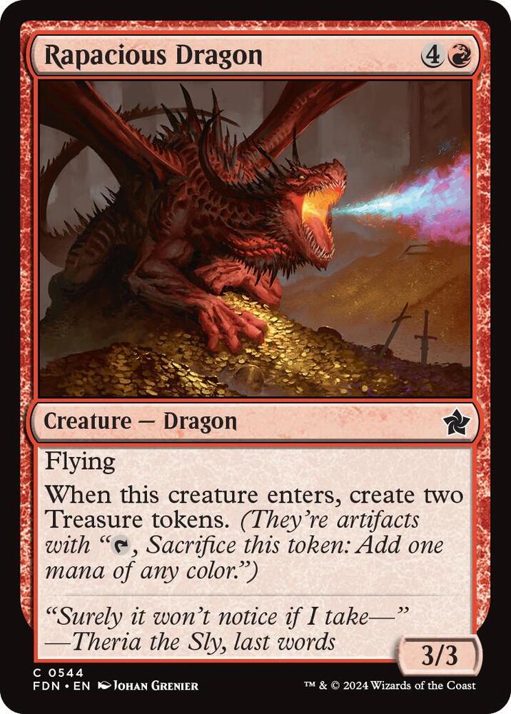 Rapacious Dragon [Foundations]