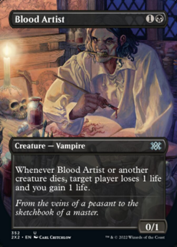 Blood Artist (Borderless Alternate Art) [Double Masters 2022]