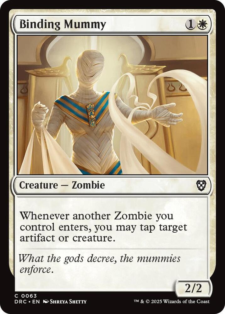 Binding Mummy [Aetherdrift Commander]