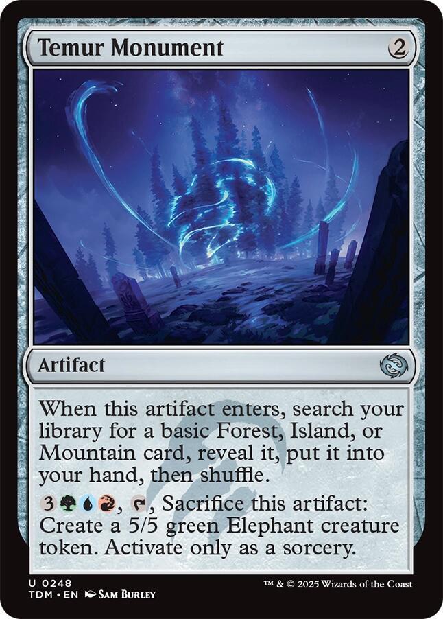 Temur Monument [Tarkir: Dragonstorm]