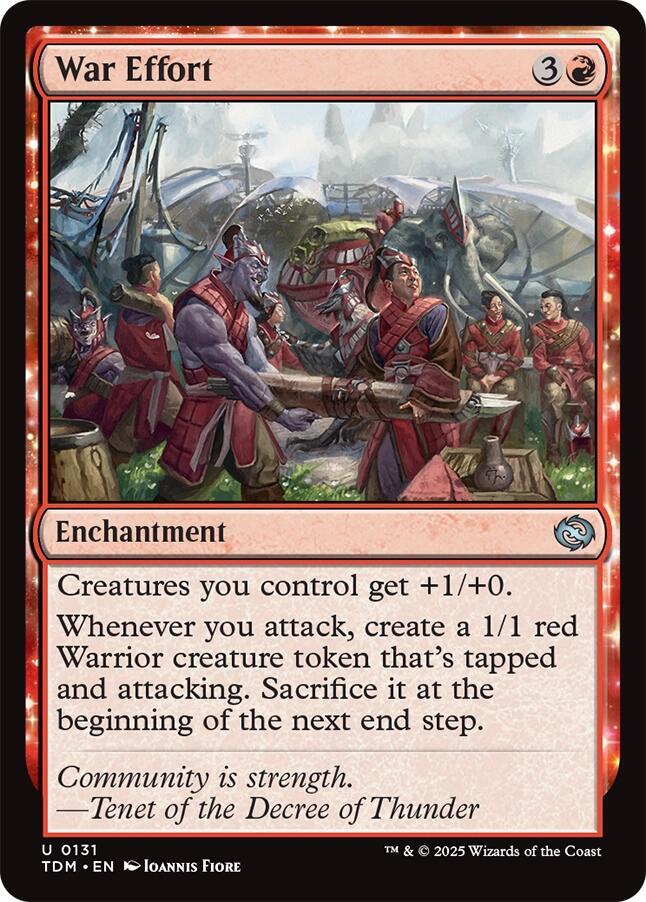 War Effort [Tarkir: Dragonstorm]