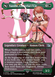 Vanille, Cheerful l'Cie // Ragnarok, Divine Deliverance (Borderless) (Surge Foil) [FINAL FANTASY]