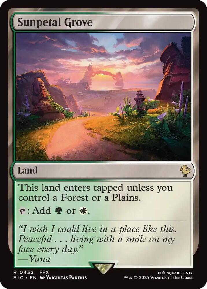 Sunpetal Grove [FINAL FANTASY Commander]