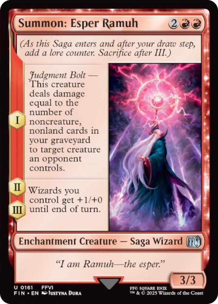 Summon: Esper Ramuh [FINAL FANTASY]