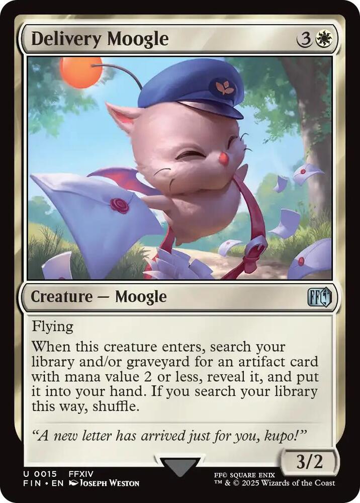 Delivery Moogle [FINAL FANTASY]