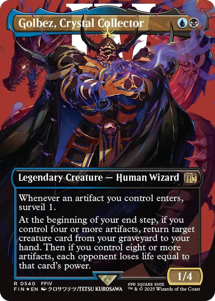 Golbez, Crystal Collector (Borderless) (Surge Foil) [FINAL FANTASY]
