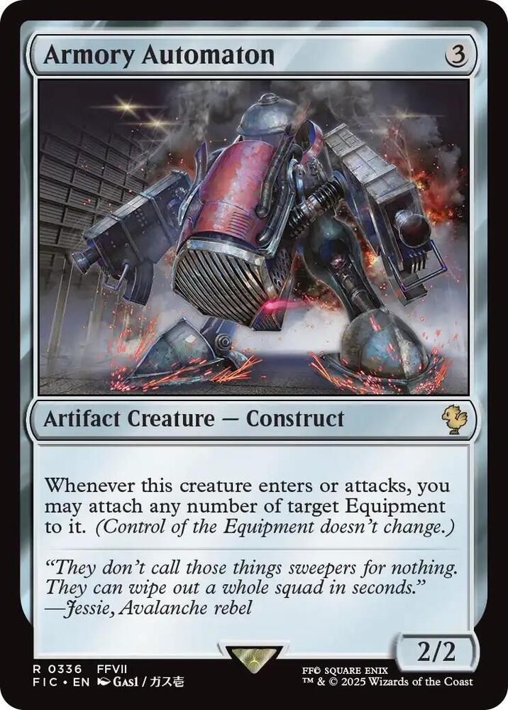 Armory Automaton (Surge Foil) [FINAL FANTASY Commander]