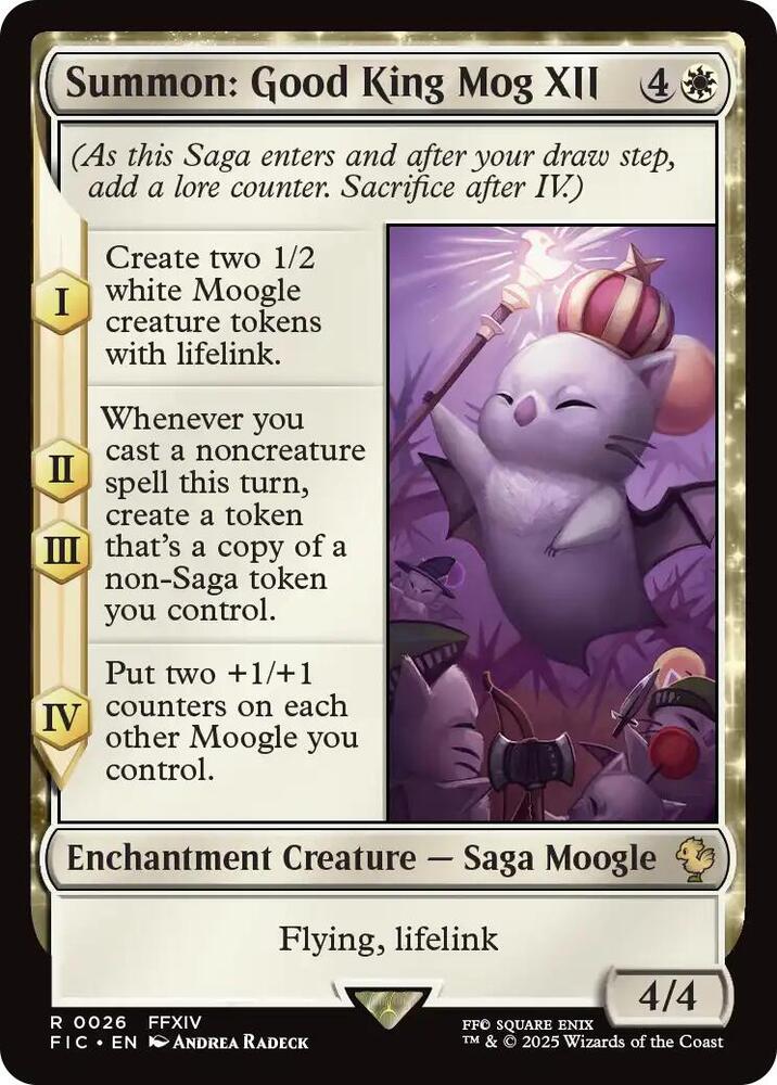 Summon: Good King Mog XII (Surge Foil) [FINAL FANTASY Commander]