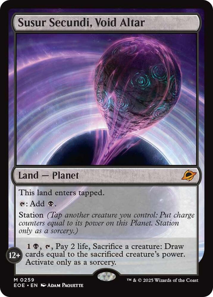Susur Secundi, Void Altar [Edge of Eternities]
