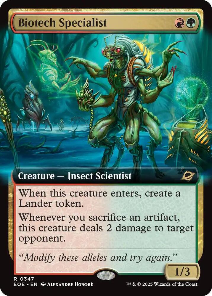 Biotech Specialist (Extended Art) [Edge of Eternities]