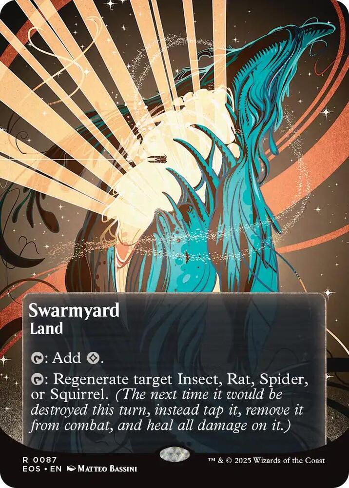 Swarmyard (0087) (Borderless) [Edge of Eternities: Stellar Sights]