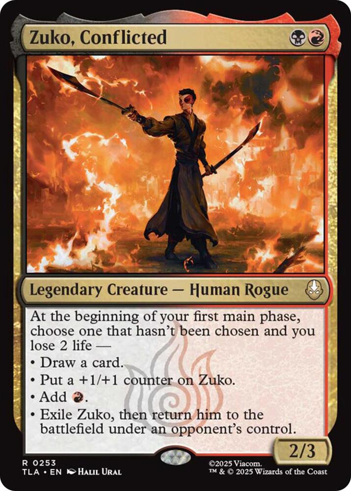 Zuko, Conflicted [Avatar: The Last Airbender]