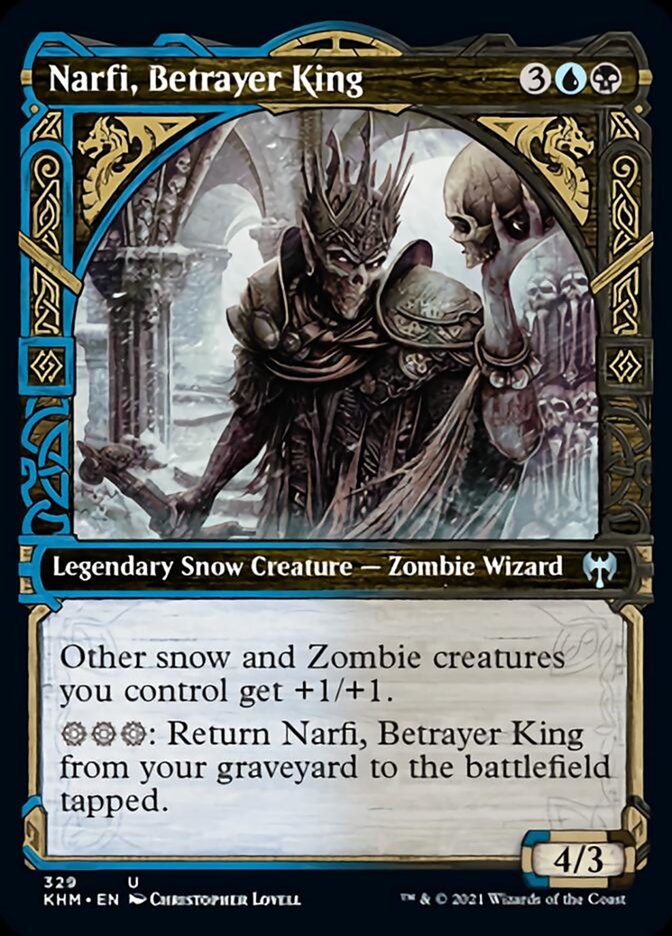 Narfi, Betrayer King (Showcase) [Kaldheim]