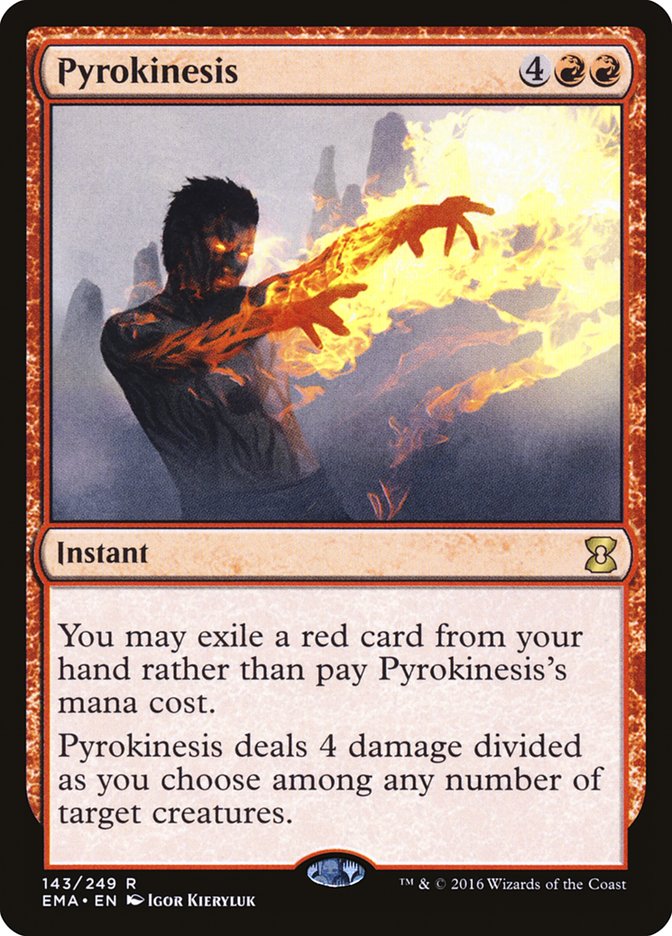 Pyrokinesis [Eternal Masters]