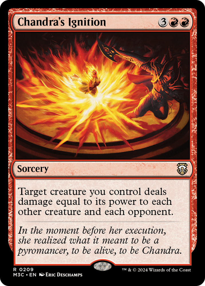 Chandra's Ignition [Modern Horizons 3 Commander]