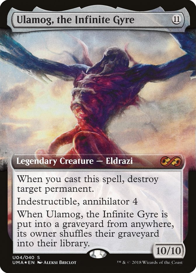 Ulamog, the Infinite Gyre (Topper) [Ultimate Masters Box Topper]