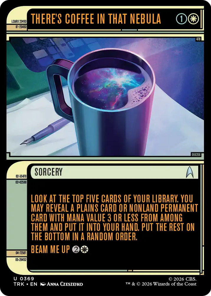 There's Coffee in that Nebula (Showcase) [Star Trek]