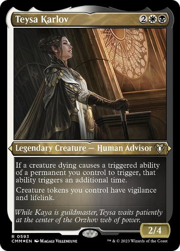 Teysa Karlov (Foil Etched) [Commander Masters]