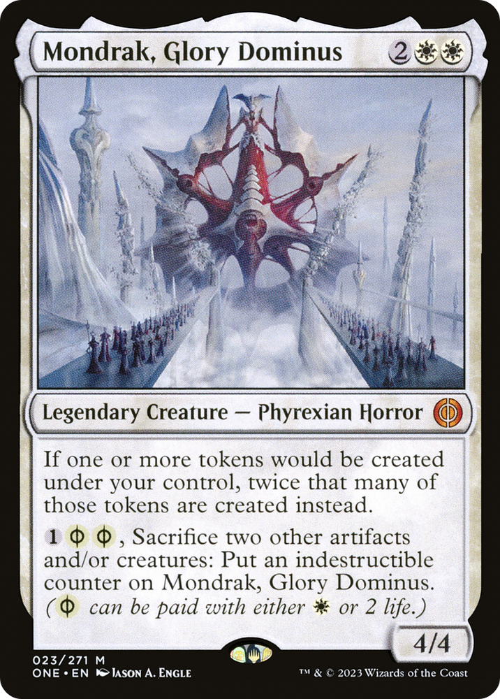 Mondrak, Glory Dominus [Phyrexia: All Will Be One]